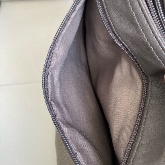 Rossetti Gray Shoulder Purse Mid-Sized - Picture 4 of 10